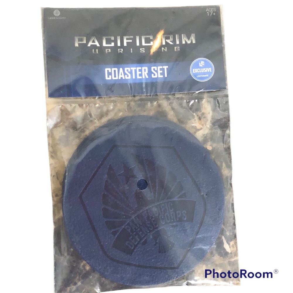 PACIFIC RIM UPRISING coaster set exclusive LOOTCRATE by LEGENDARY